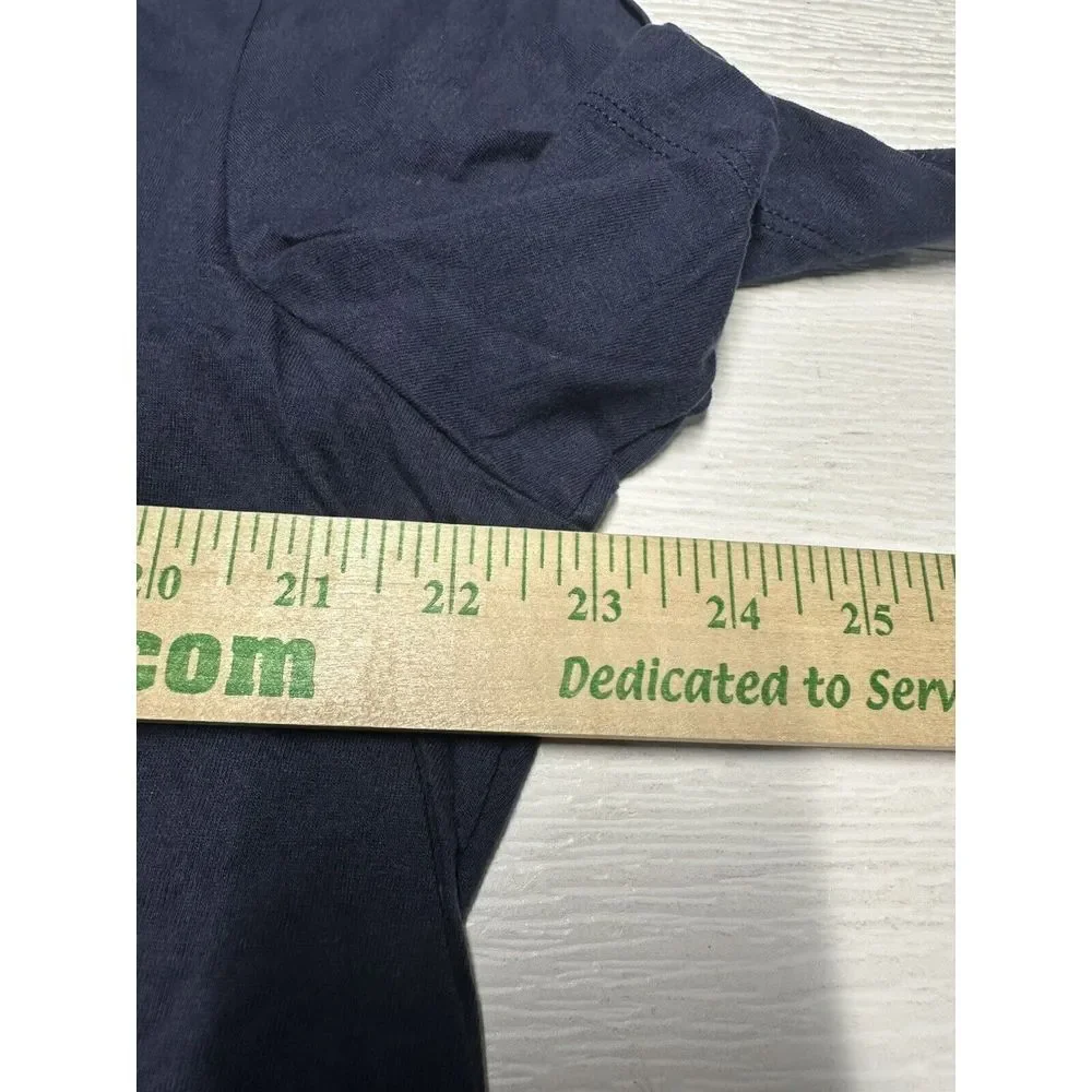 Nike Houston Texans T-Shirt Men's XL Navy On Field Essential Logo Short Sleeve‎